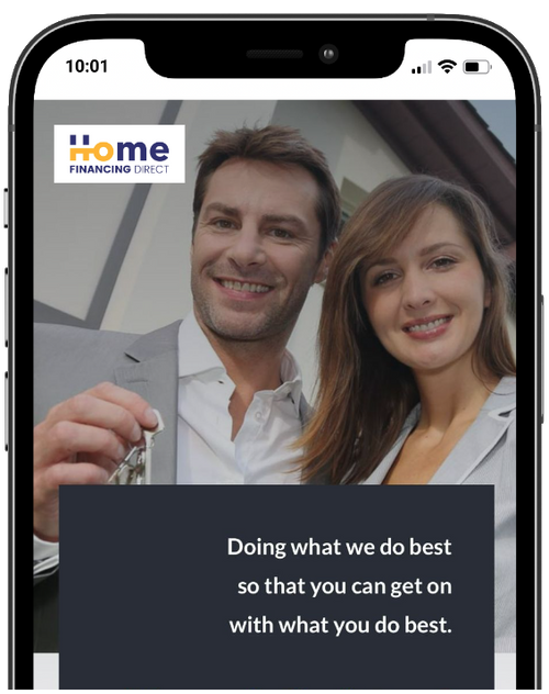 Website result of home loans
